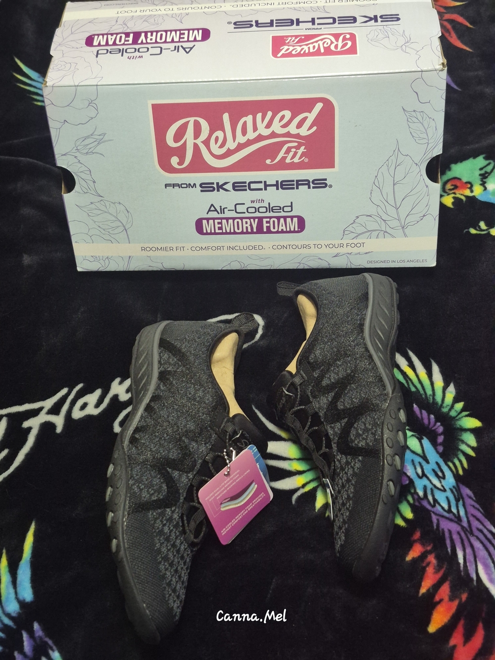 Skechers Kids Black Slip-On Athletic Sneakers